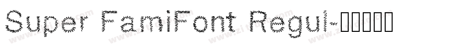 Super FamiFont Regul字体转换